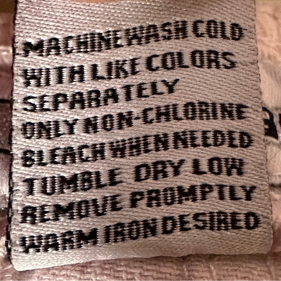 Lazer Jeans Ombré White to Dark Mauve Pink Size 13 Skinny Jeans Low Waist - Picture 7 of 9